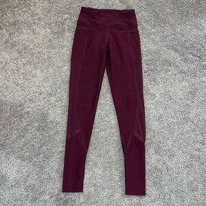 VS Sport Burgundy Legging